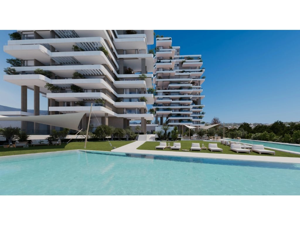 Appartement de luxe 2 chambres avec vue sur mer à Calpe — terrace