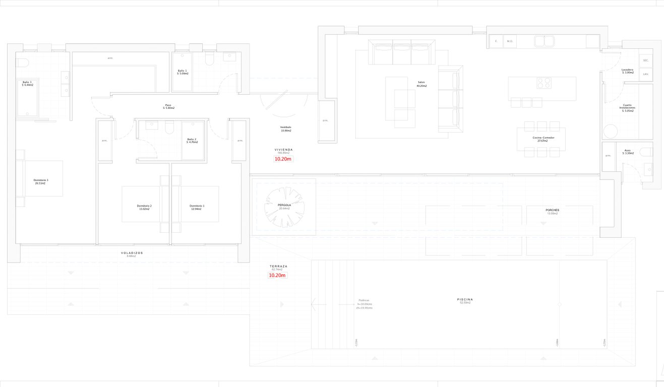 Proyecto de villa en una sola planta en venta en Calpe - 10