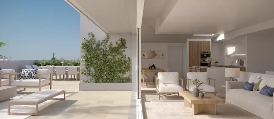 Exclusivo Ático Dúplex en UNIC, Jávea: con Vistas Panorámicas