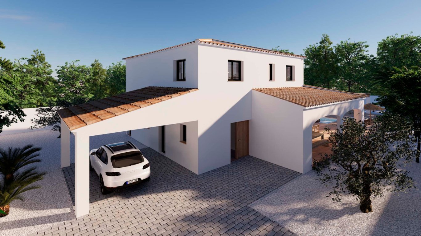 Proyecto: Villa moderna de estilo finca en venta en Moraira - 10