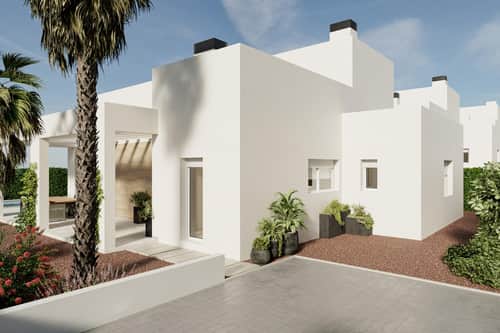Nieuwbouwvilla met 4 slaapkamers, privézwembad en tuin bij La Finca Golf, Algorfa — foto 2