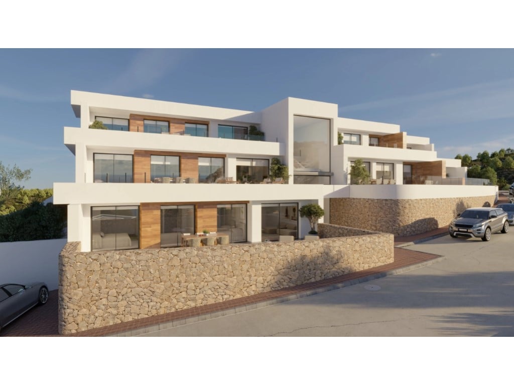Exclusive apartments in Cumbre del Sol, Benitatxell — terrace