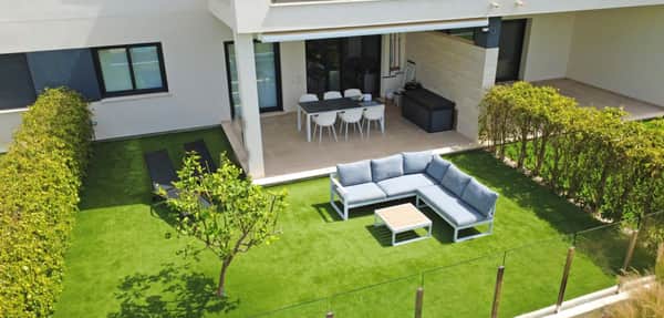 Gelijkvloers appartement met 2 slaapkamers en twee terrassen in Pilar de la Horadada