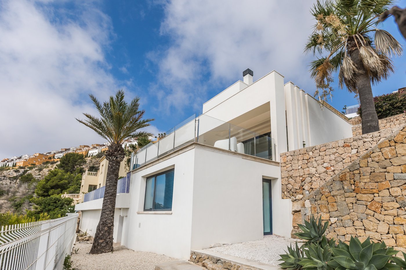 Luxury Contemporary Villa with 180° Panoramic Sea Views to Ibiza and Formentera
