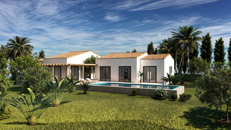 Ultramodern passiefhuis met 4 slk en zwembad in Masennés, Jávea