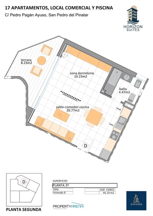 Nieuwbouw appartement met 1 slaapkamer in lo Pagán — foto 14