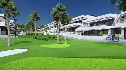 Gelijkvloerse nieuwbouwbungalow met privétuin en gemeenschappelijk zwembad in La Finca Golf, Algorfa — foto 17