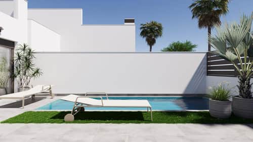 Nieuwbouw halfvrijstaande woning met privézwembad in El Alba Resort, Torre Pacheco — foto 7