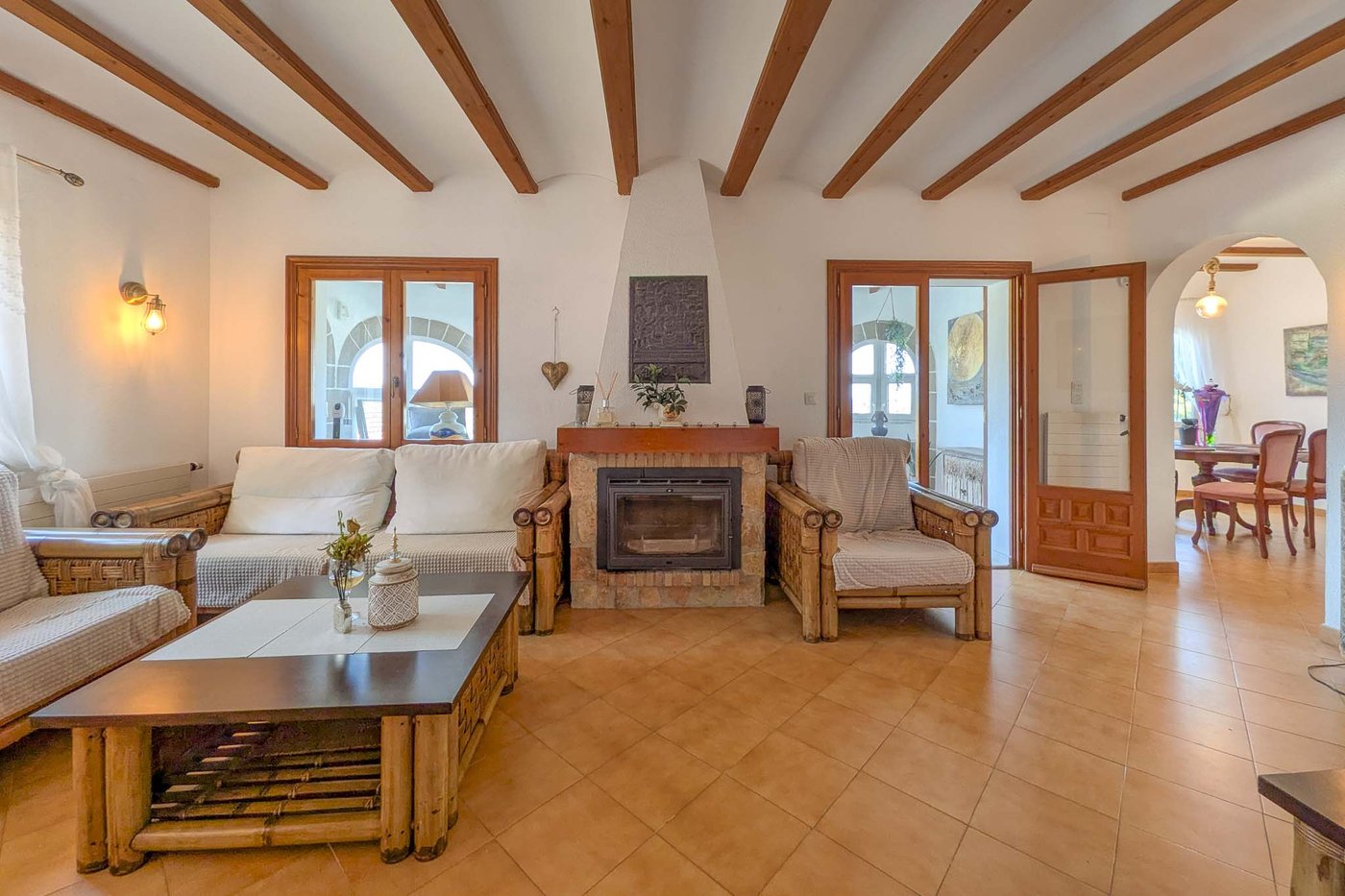Villa en La Pedrera con vistas al mar y al Montgó