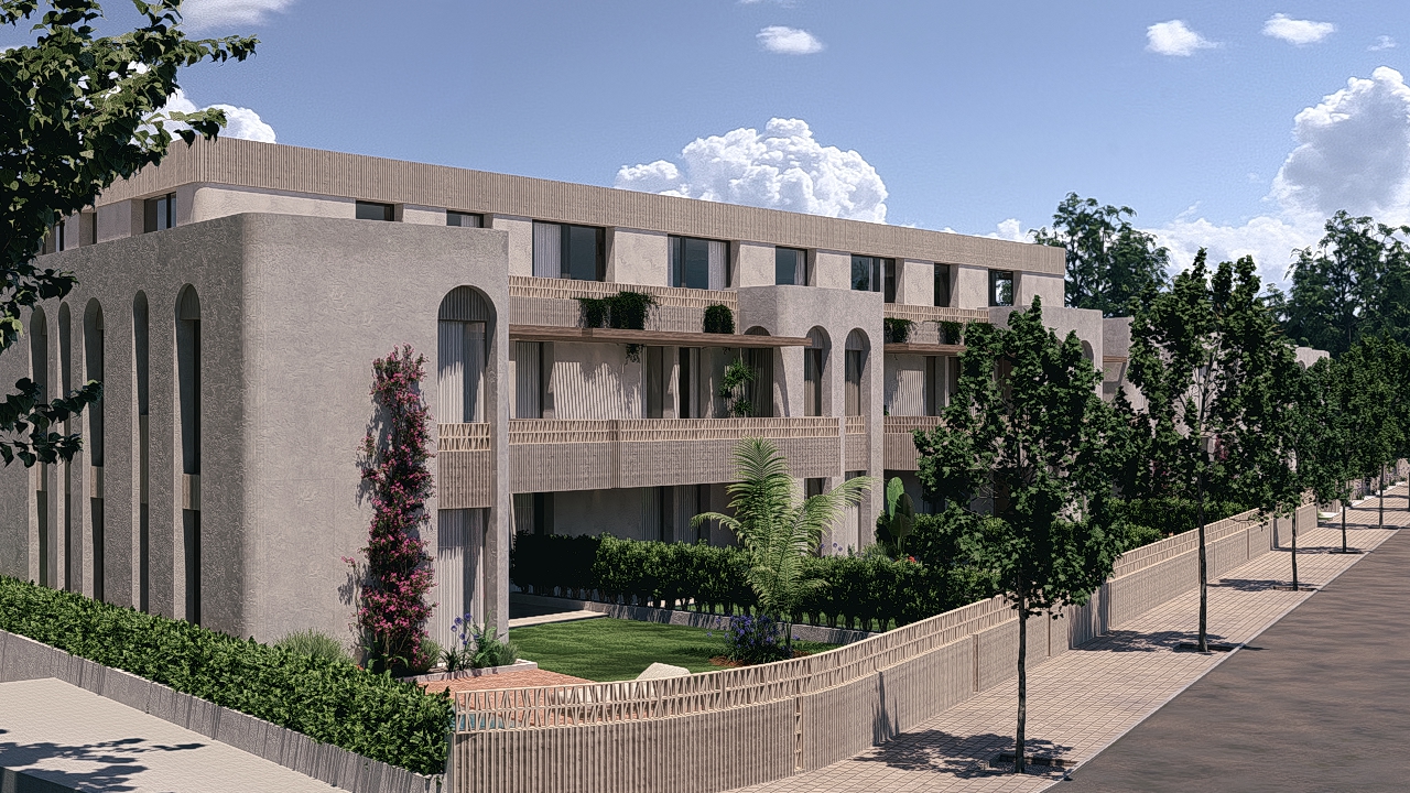 Semi-detached houses and apartments in the heart of Javea