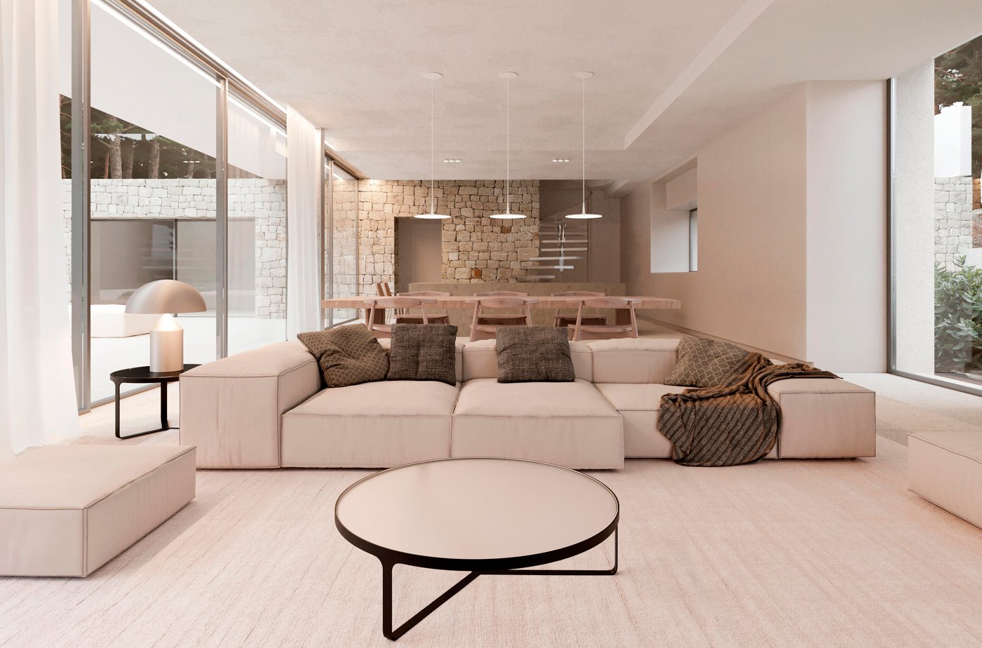 Parcela con Proyecto en Moraira