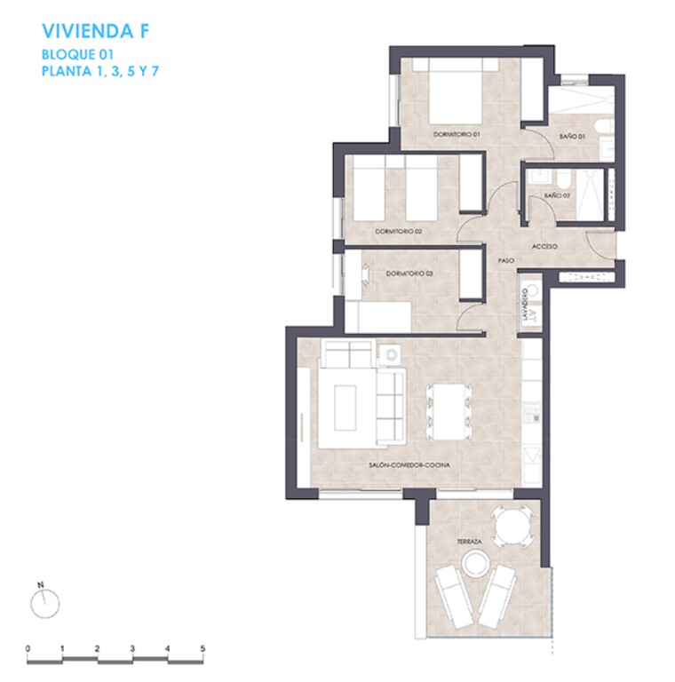 Apartamento Moderno en la Séptima Planta – Obra Nueva en Calpe - 2