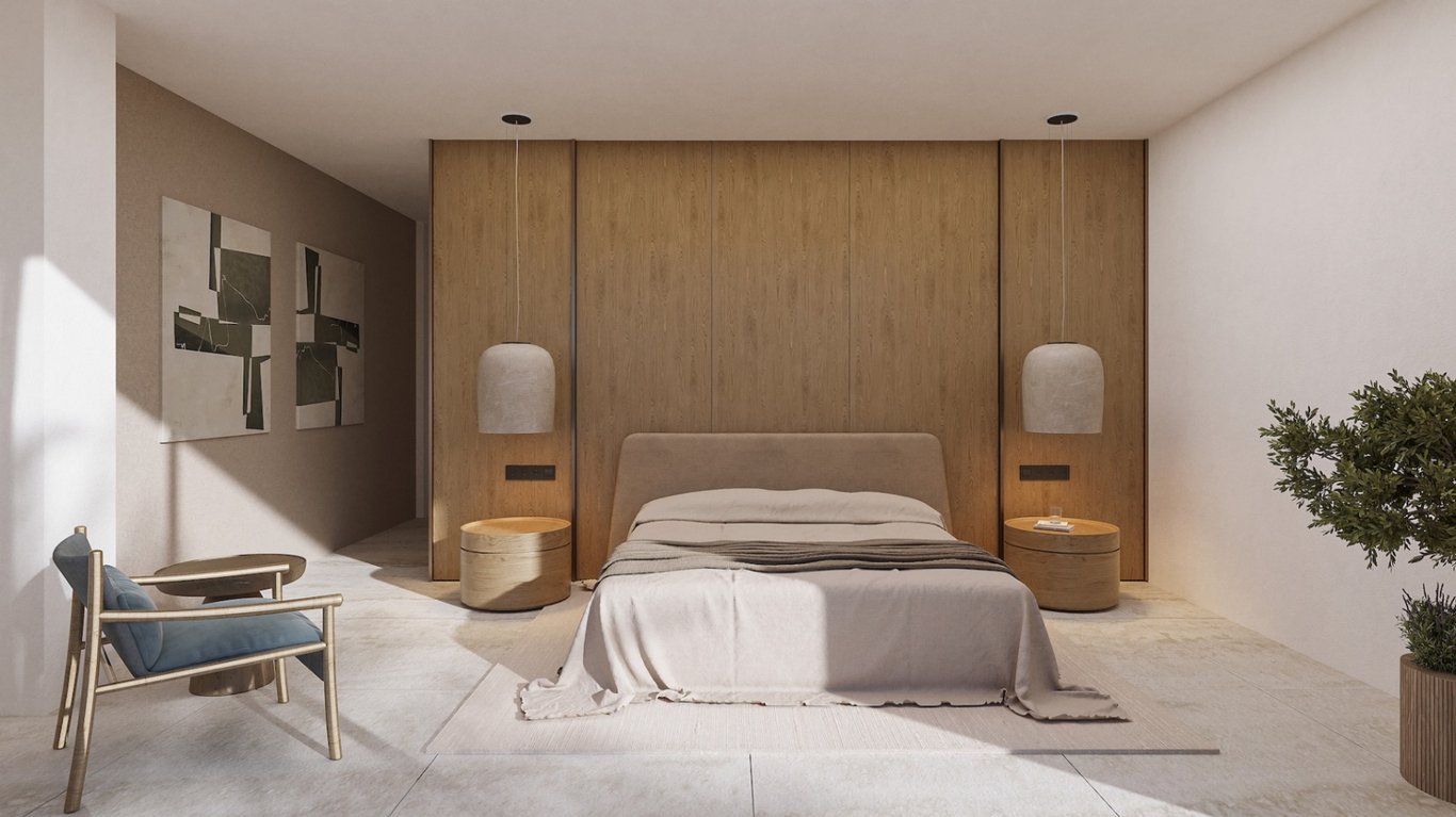 Proyecto: Villa de nueva construcción de estilo ibicenco en venta en Benissa - 6