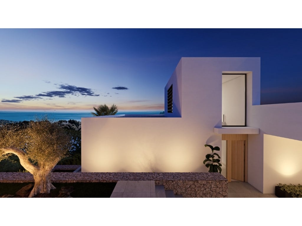 Azure Altea Homes 2 – exclusive luxury villas in Altea with sea views — living room