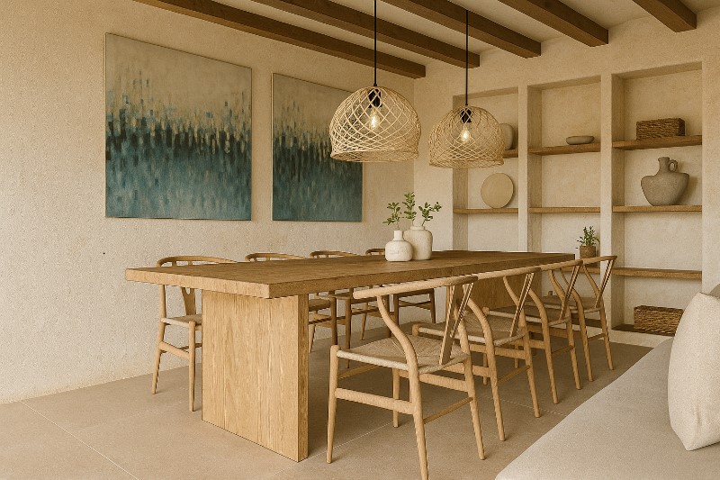 Ibizan-style renovated villa with sea and Cap San Antonio views — Costa Nova, Jávea