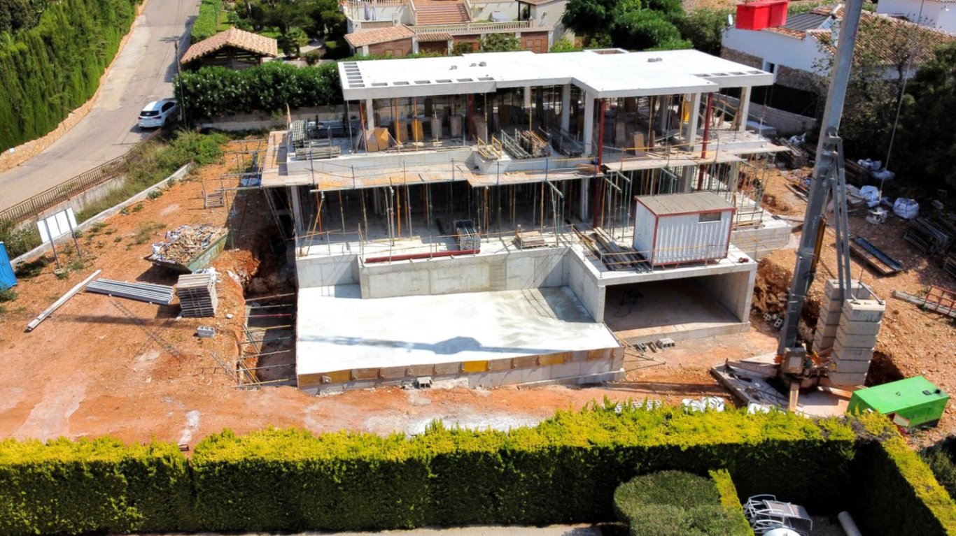 Villa moderna en construcción en la zona del Montgo de Javea - 7