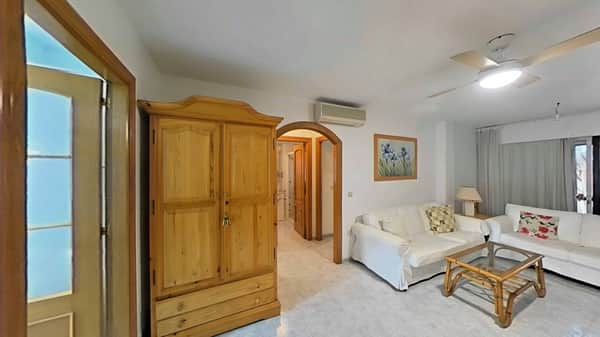 Appartement met 2 slaapkamers op 150 meter van het strand in Santiago de la Ribera