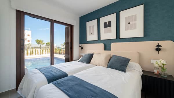 Nieuwbouwbungalow met 2 slaapkamers in Pulpí