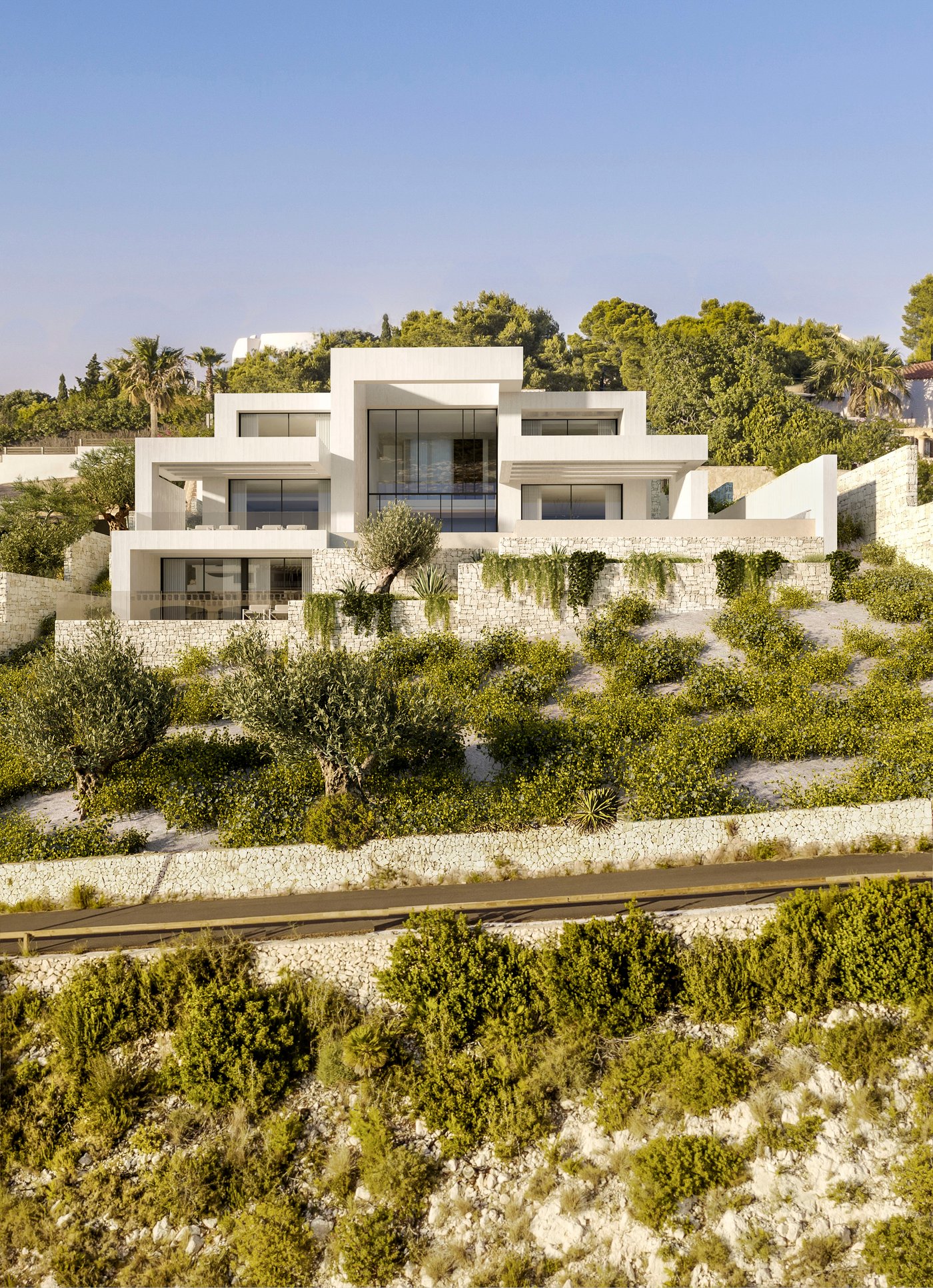 Villa Granadella — Villa de nueva construcción de lujo con vistas al mar