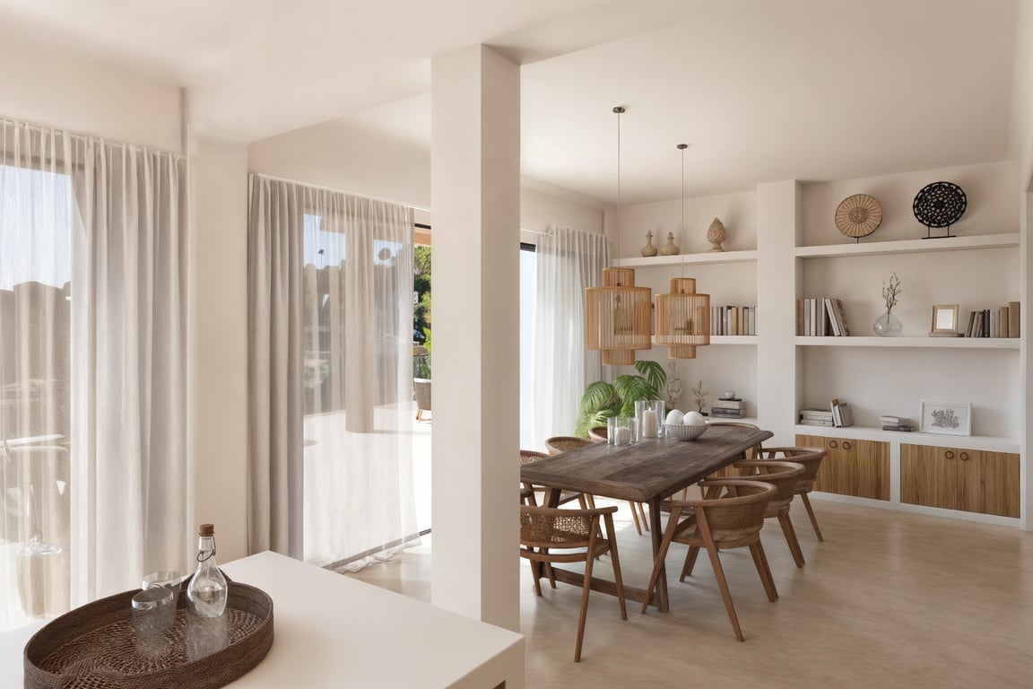 Proyecto: Villa ibicenca con vistas al mar en venta en Benissa - 9