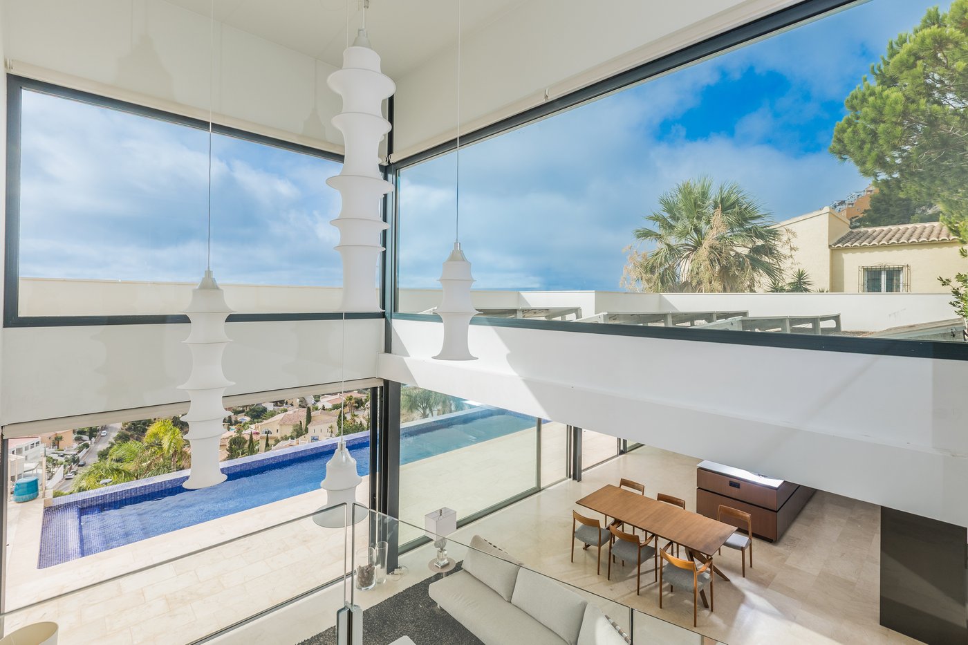 Luxury Contemporary Villa with 180° Panoramic Sea Views to Ibiza and Formentera