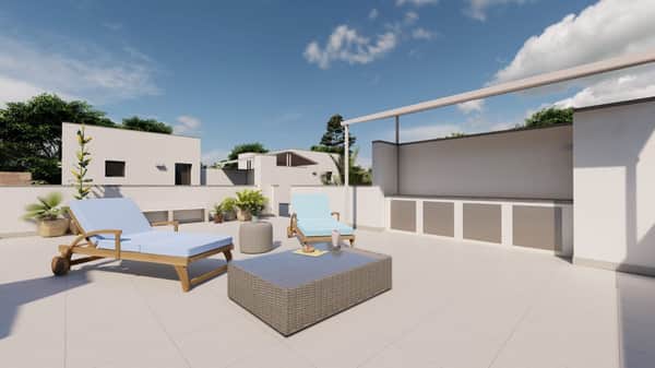 Nieuwbouw Halfvrijstaande Villa met Privézwembad in Torre Pacheco