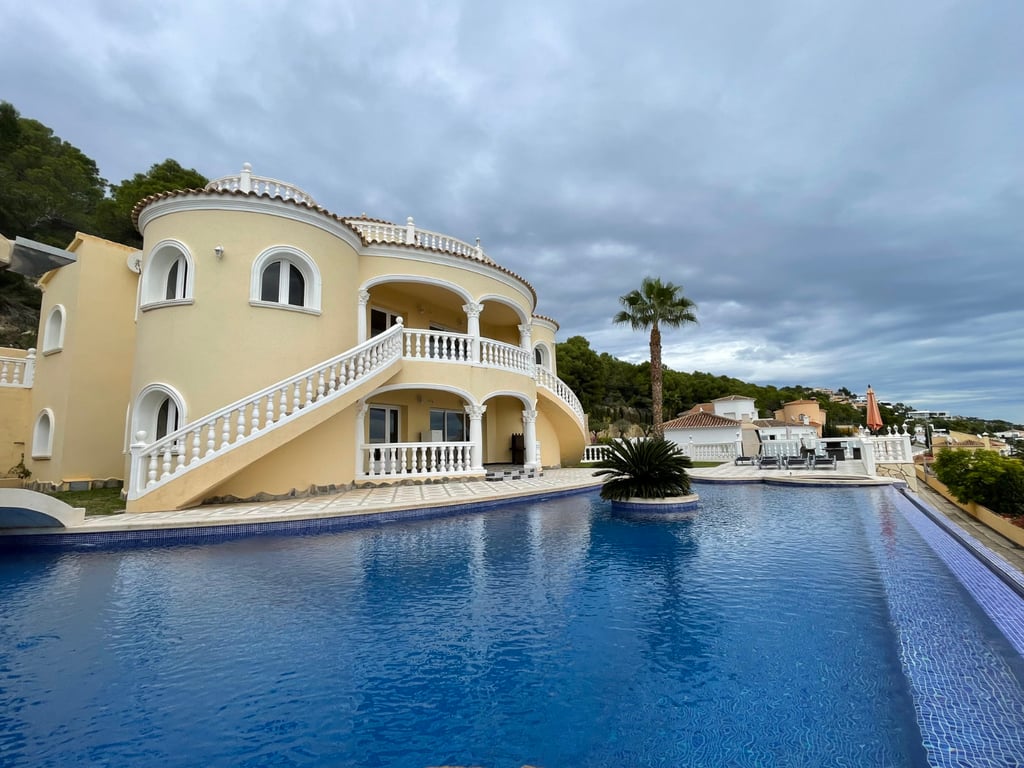 Villa de lujo con vista al mar en venta en Calpe - 37