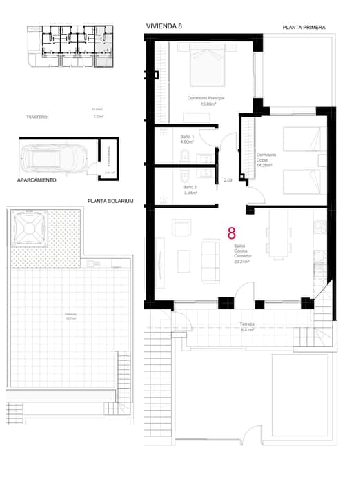 Nieuwbouw bungalow met 2 slaapkamers in San Pedro del Pinatar — foto 10