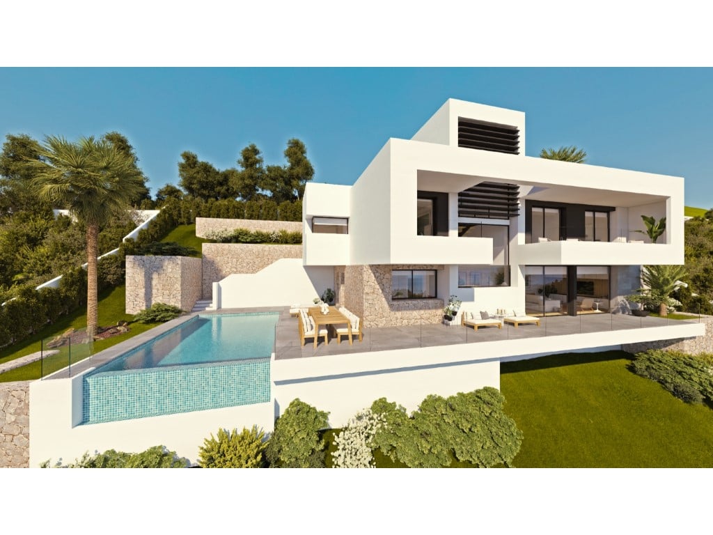 Exkluzivní luxusní vily v Altea s výhledem na moře