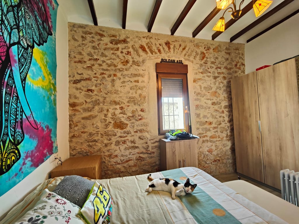 Parcela de 12.137 m2 con casa rústica habitable y bonitas vistas al mar y al Peñón de Ifach  - Benissa - 11