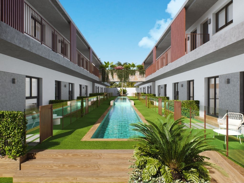 Nieuwbouw bungalow met 3 slaapkamers in Pilar de la Horadada — terrace