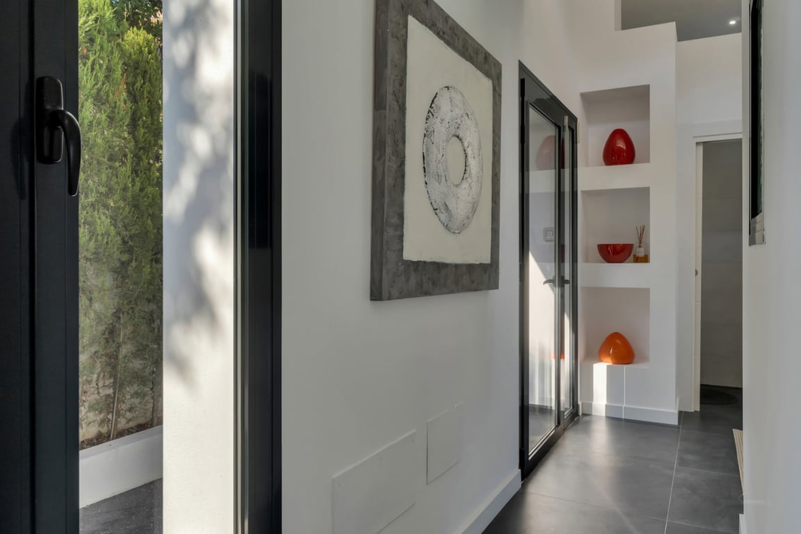 Impactante villa con vistas panorámicas al mar cerca de moraira - 24