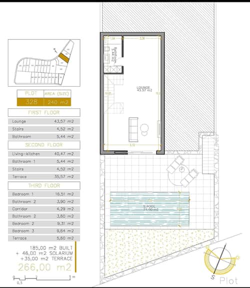 Nieuwbouwvilla met 3 slaapkamers, privézwembad en solarium in Villamartín — foto 15