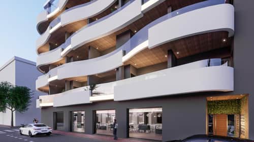 Nieuwbouw penthouse met solarium op 100 meter van het strand in Torrevieja — foto 7