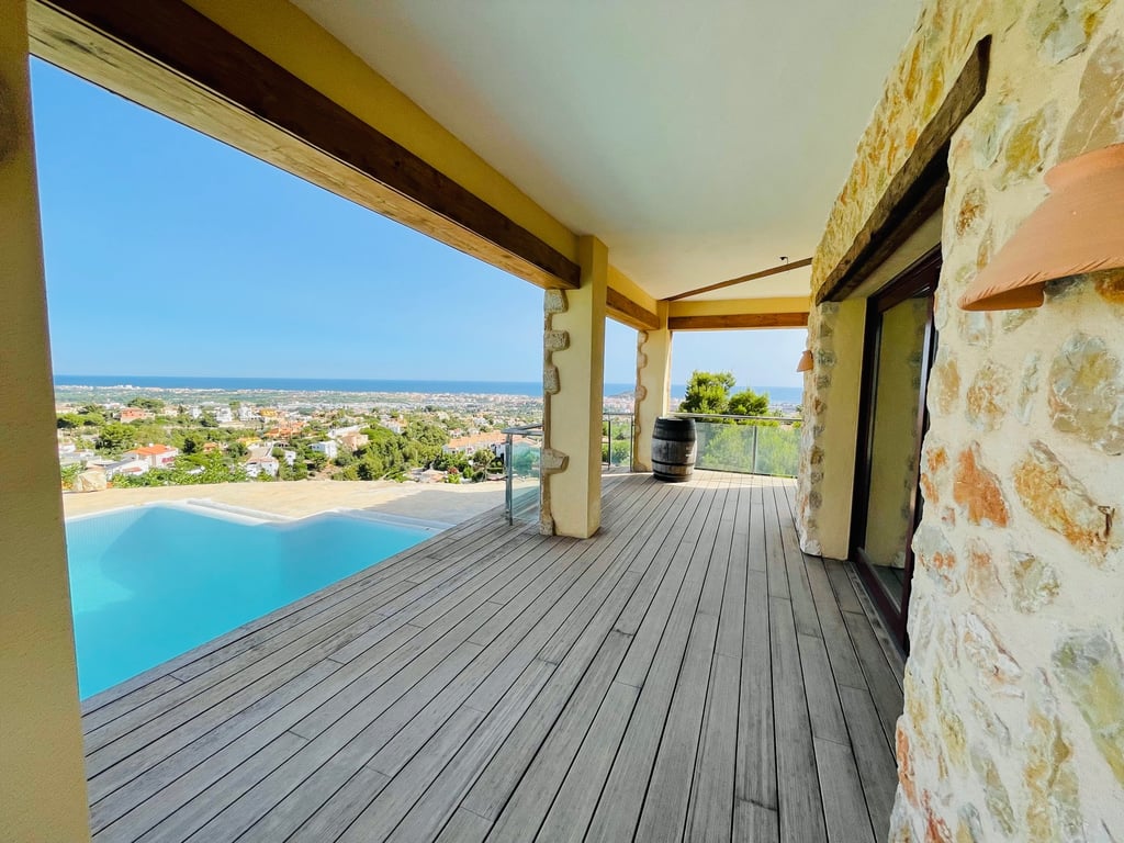 Denia. Villa de lujo con vistas maravillosas al mar, en venta - 12