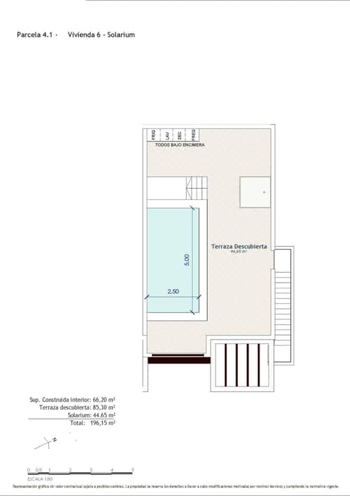 Nieuwbouwbungalow op de verdieping met 3 slaapkamers en eigen solarium in San Miguel de Salinas — foto 5