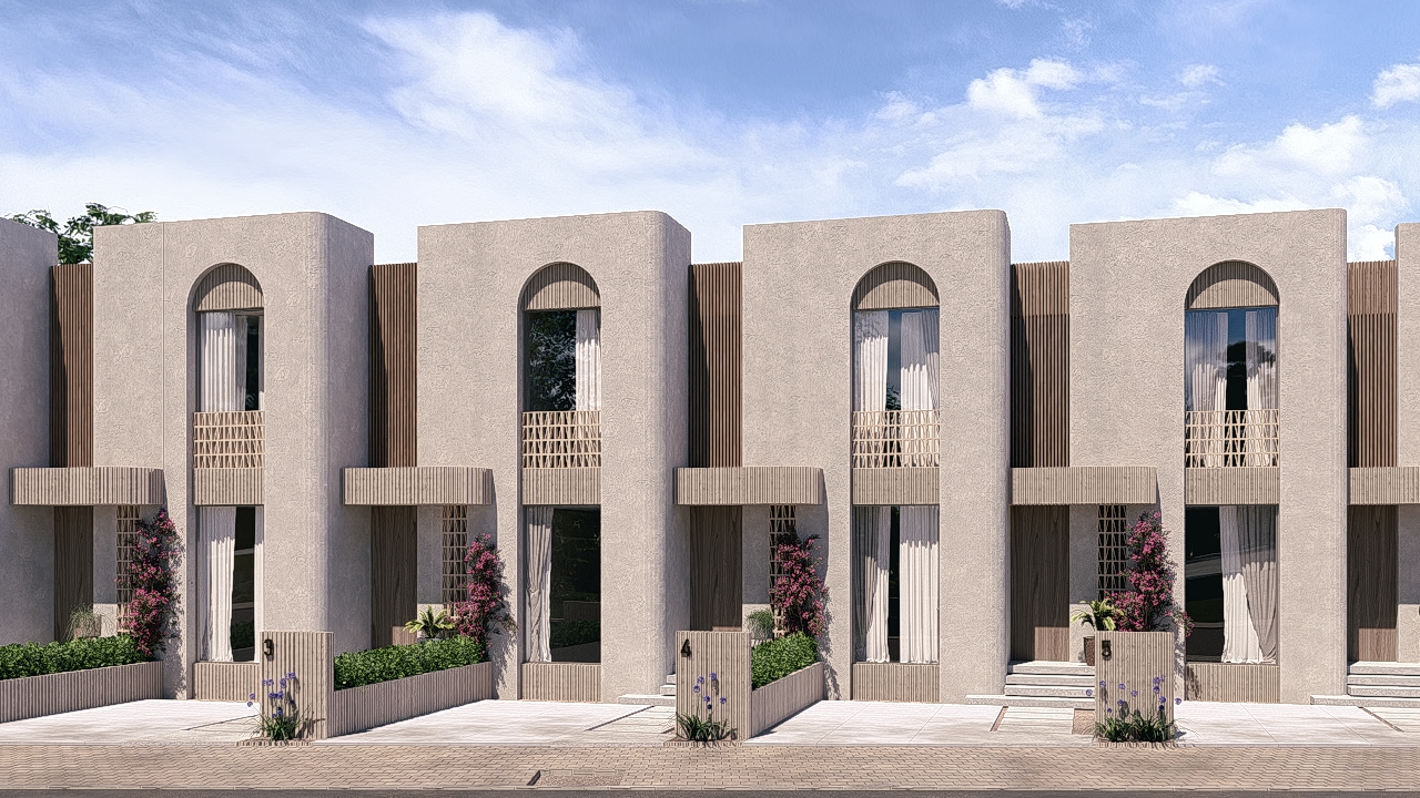 Semi-detached houses and apartments in the heart of Javea