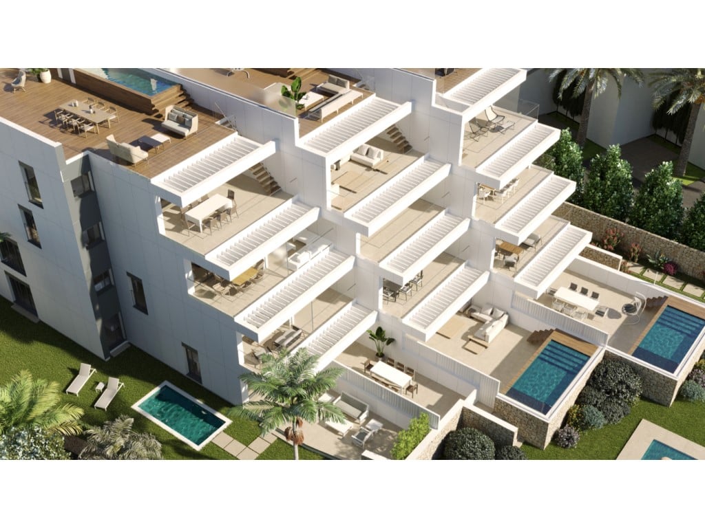 2-Zimmer-Wohnung in erster Strandlinie in Denia mit Meerblick — living room