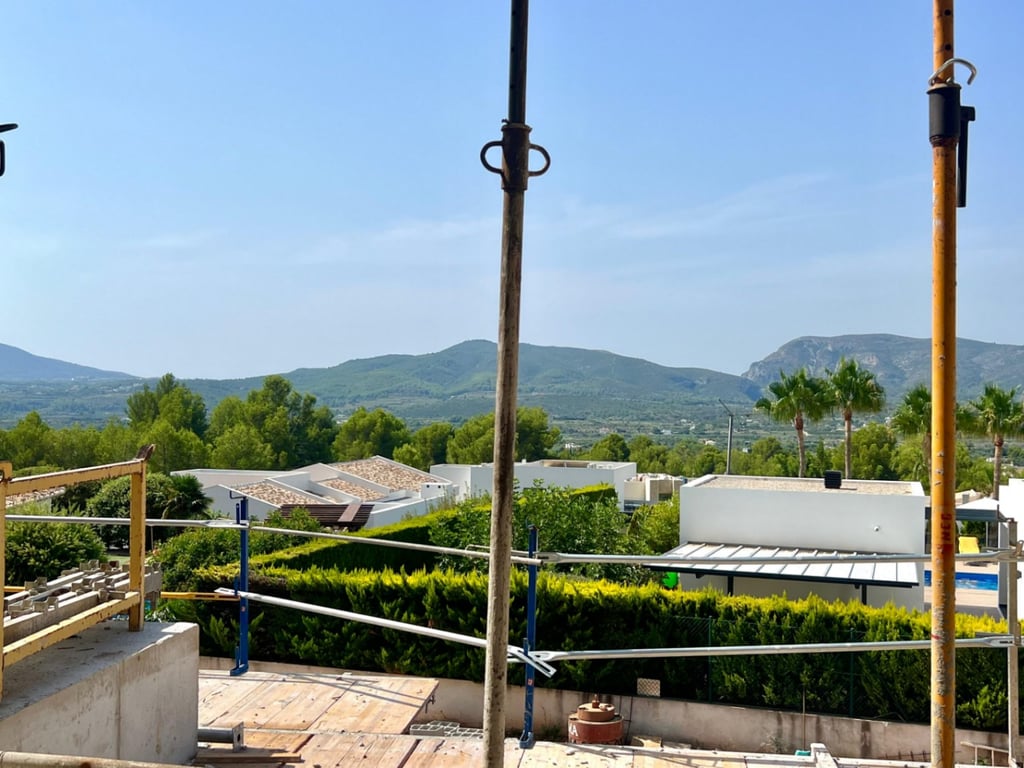 Villa moderna en construcción en la zona del Montgo de Javea - 11
