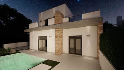 Nieuwbouw Halfvrijstaande Villa met Privézwembad in Torre Pacheco — foto 21