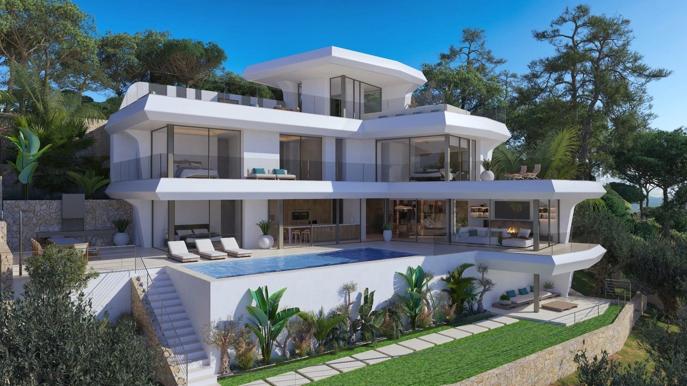 Residència de luxe exclusiva a Altea Hills: nova construcció amb 4 dormitoris, piscina infinita climatitzada, domòtica i vistes panoràmiques al mar. - 2
