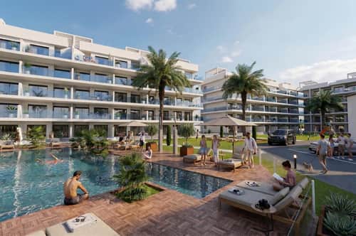 Gemeubileerd appartement met 3 slaapkamers en ruim terras in El Raso, Guardamar — foto 1