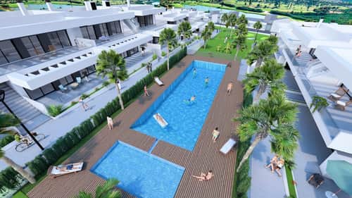 Gelijkvloerse nieuwbouwbungalow met privétuin en gemeenschappelijk zwembad in La Finca Golf, Algorfa — foto 5