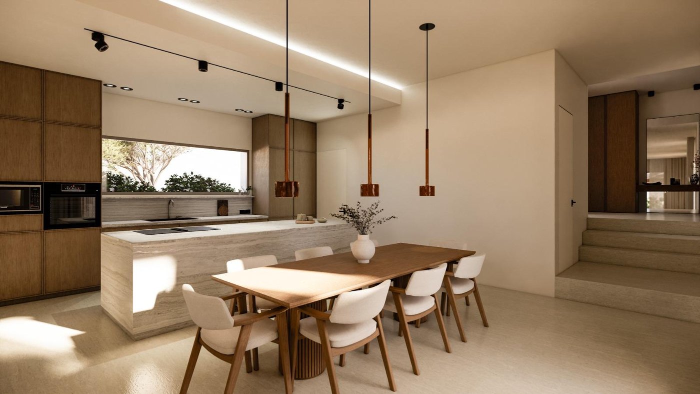 A Rarity That Doesn't Happen in Balcón al Mar: A Contemporary Finca on a Double Flat Plot