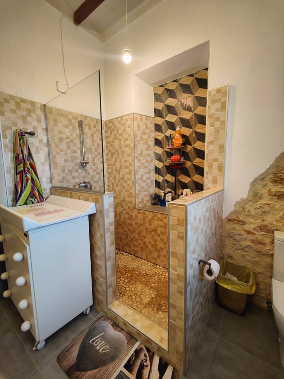 Parcela de 12.137 m2 con casa rústica habitable y bonitas vistas al mar y al Peñón de Ifach  - Benissa - 14