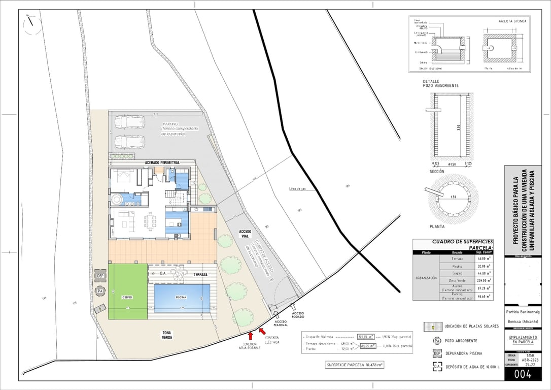 Parcel·la amb projecte i llicència d'obra inclosa a Benissa, Costa Blanca - 12