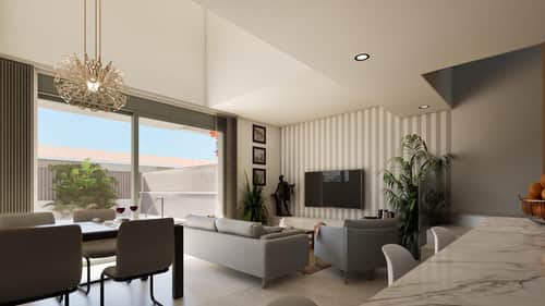 NIEUWBOUW HALFVRIJSTAANDE VILLA'S IN LOS NIETOS, LA MANGA MAR MENOR — foto 4