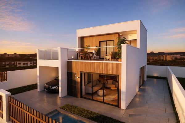 Nieuwbouwvilla met privézwembad op 800 meter van het strand in Los Alcázares