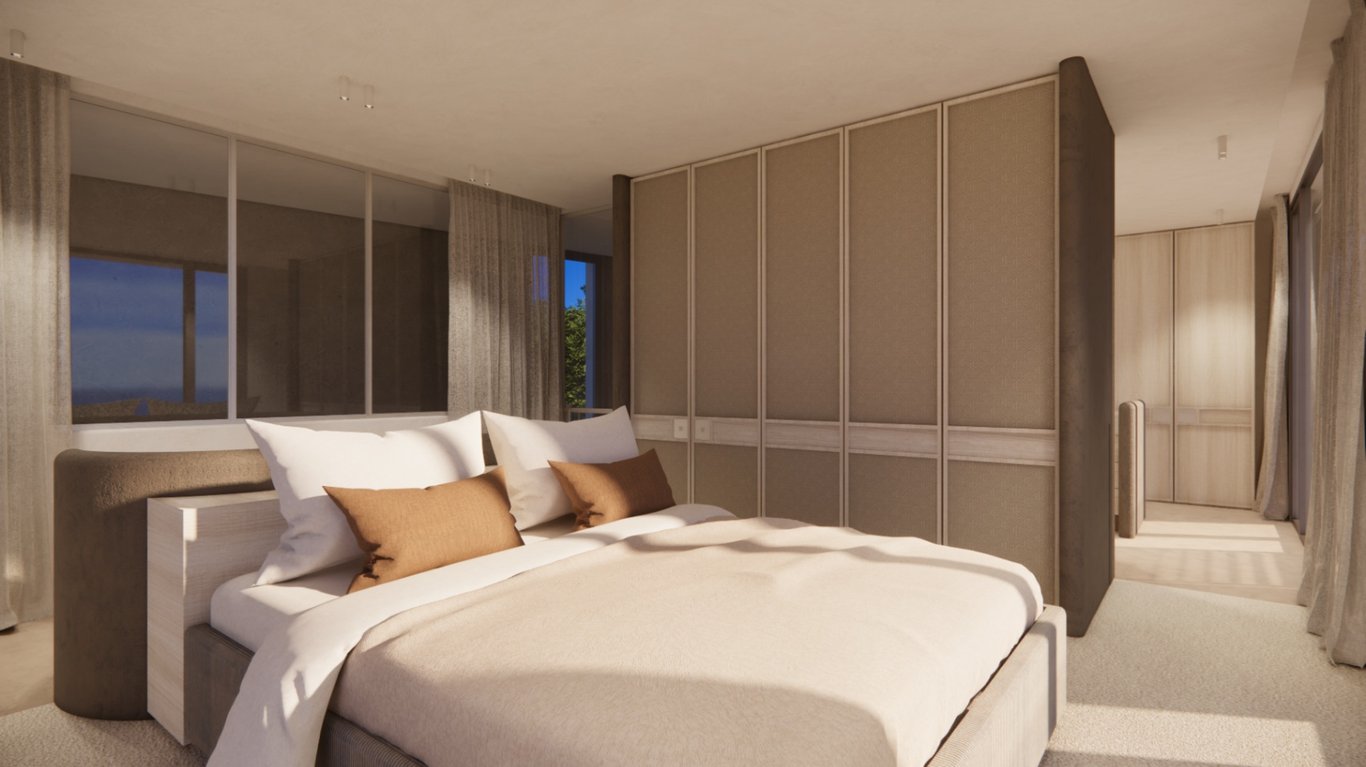 En construcción: villa con vistas al mar en venta en Benissa - 14