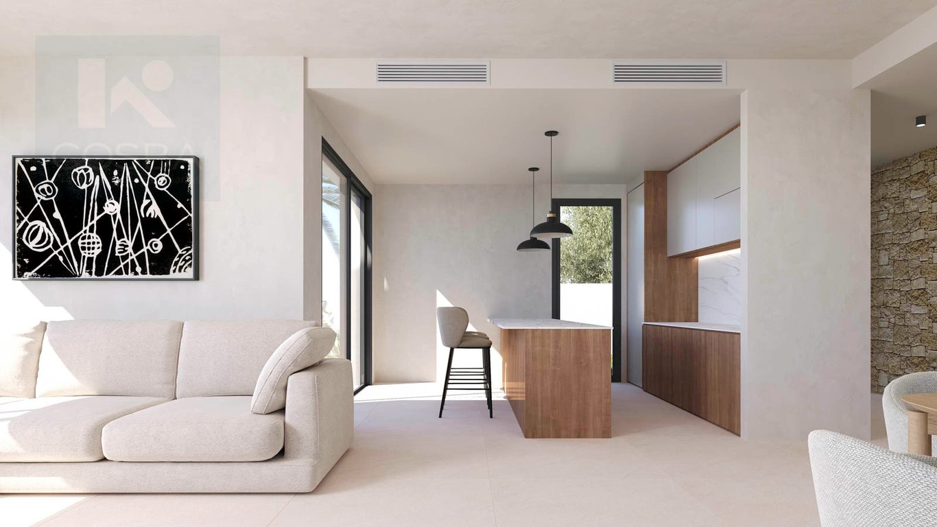 Nueva promoción villas modernas con piscina en Els Poblets. Llave en mano - 7